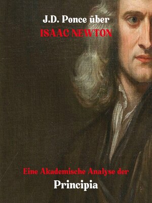 cover image of J.D. Ponce über Isaac Newton